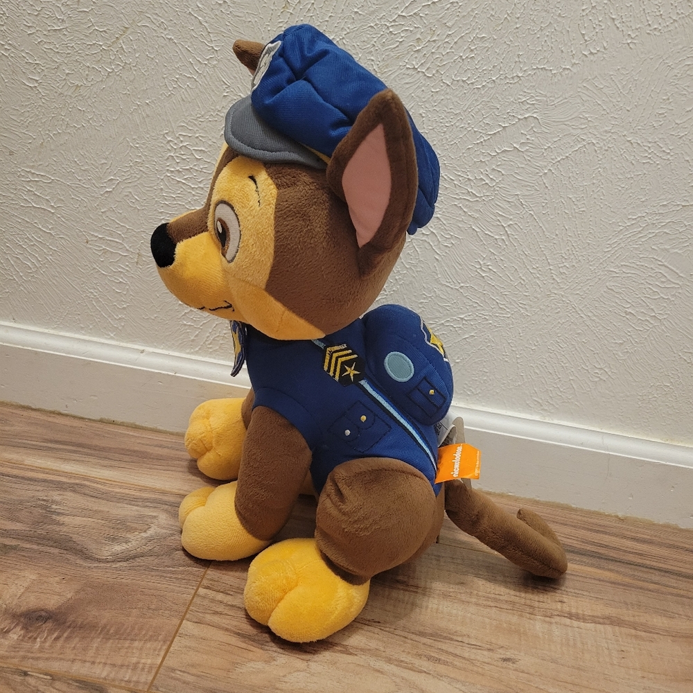 BIG Paw Patrol Chase 🐶 Stuffed Lovie 🐾